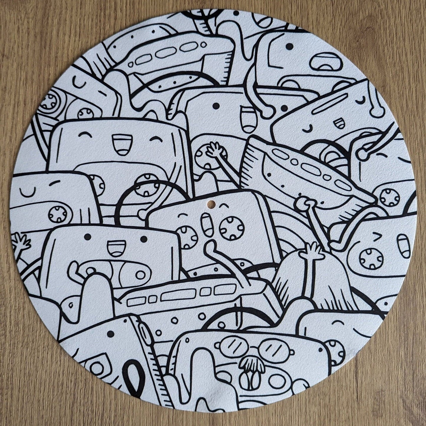 Tapes Slipmat – With Colour In Potential