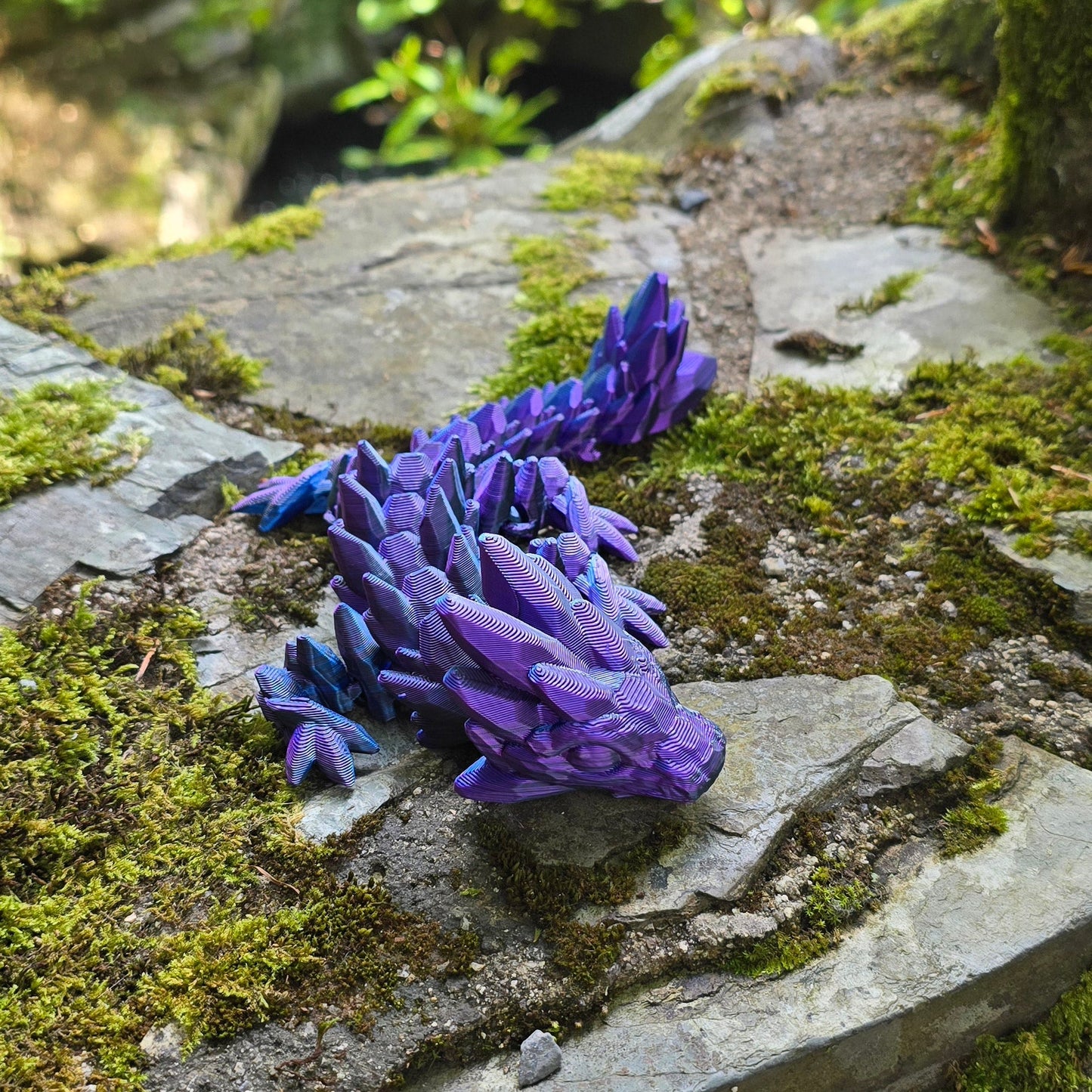 Iridescent Gemstone Baby Dragon