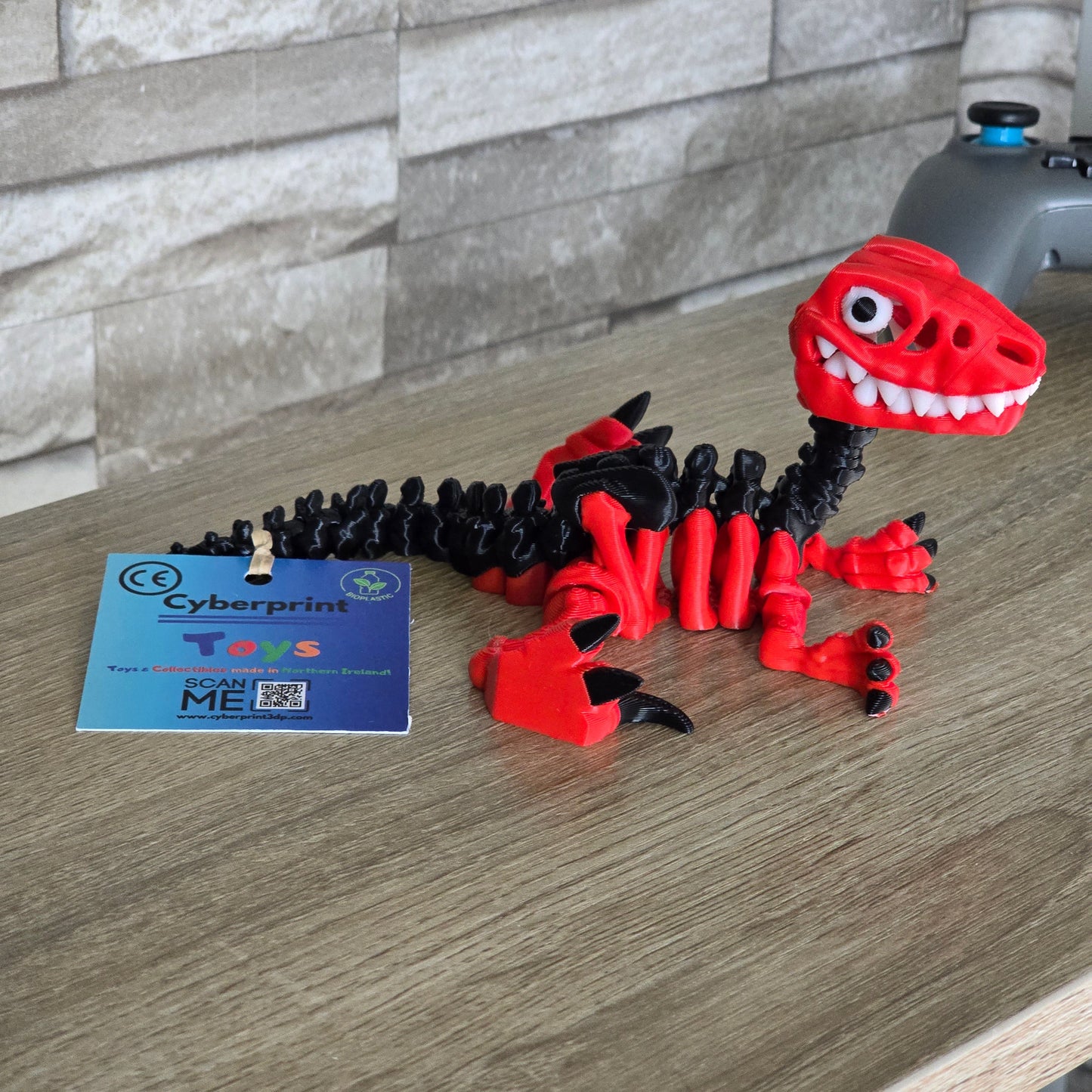 Articulated Raptor Dinosaur