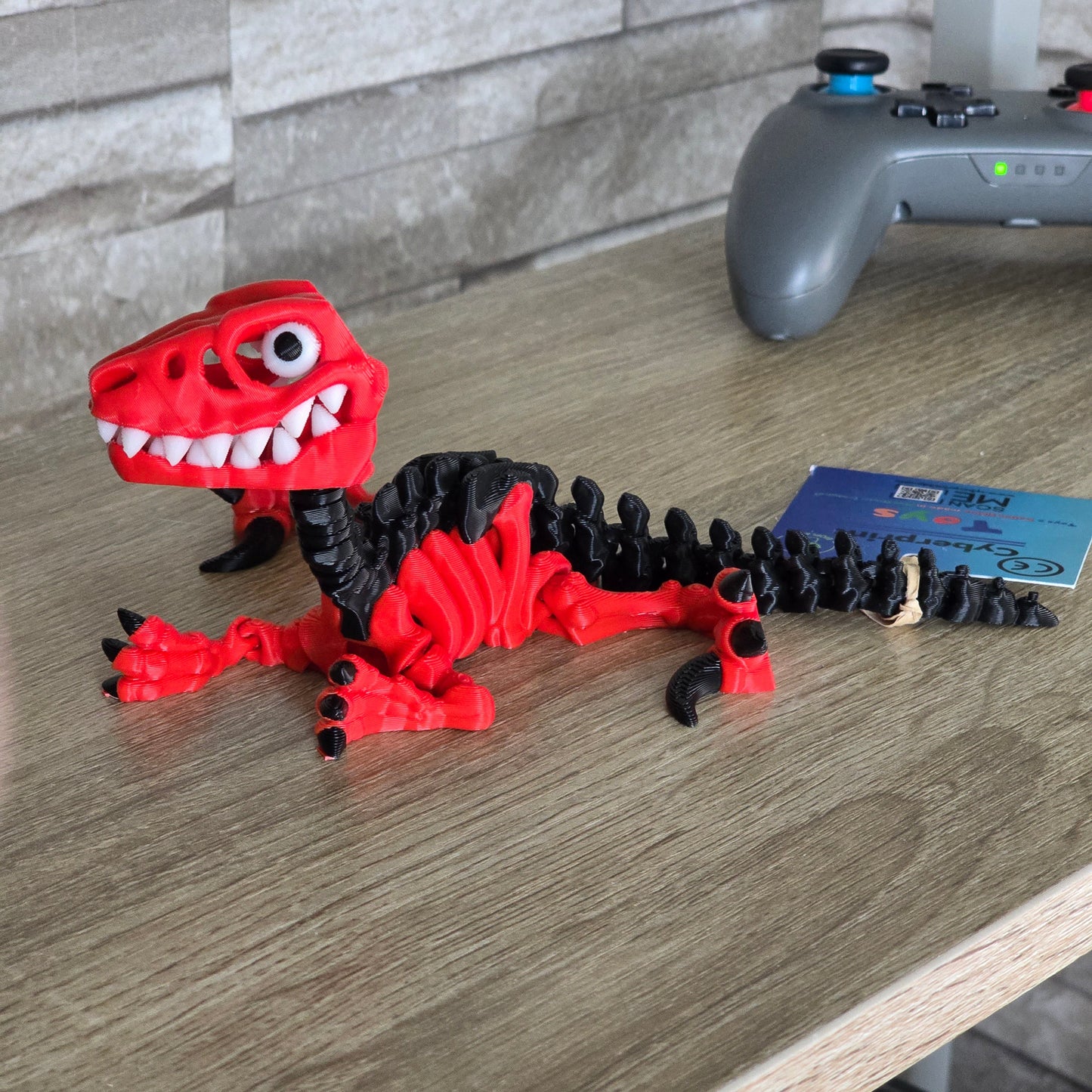 Articulated Raptor Dinosaur