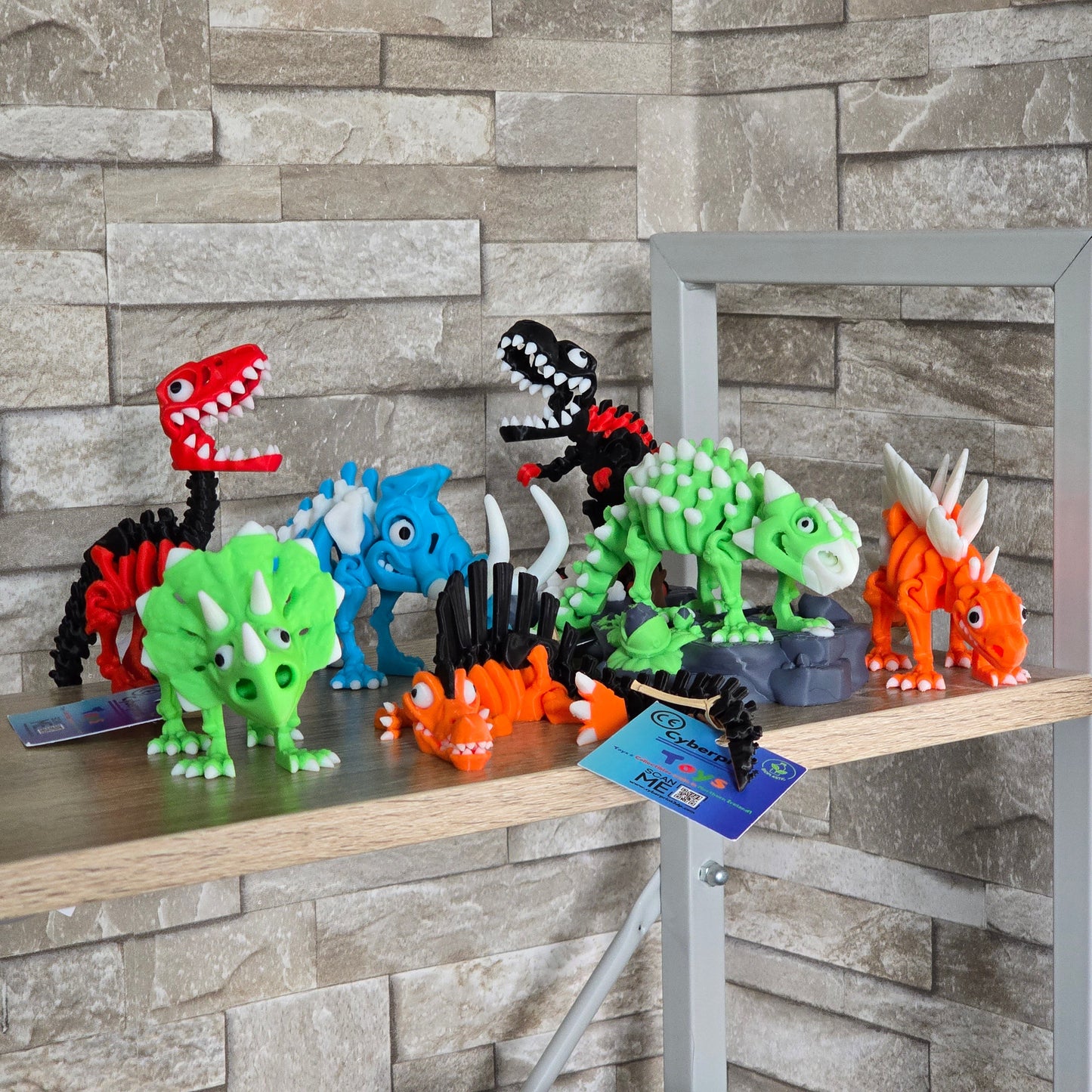 Articulated Stegosaurus Dinosaur