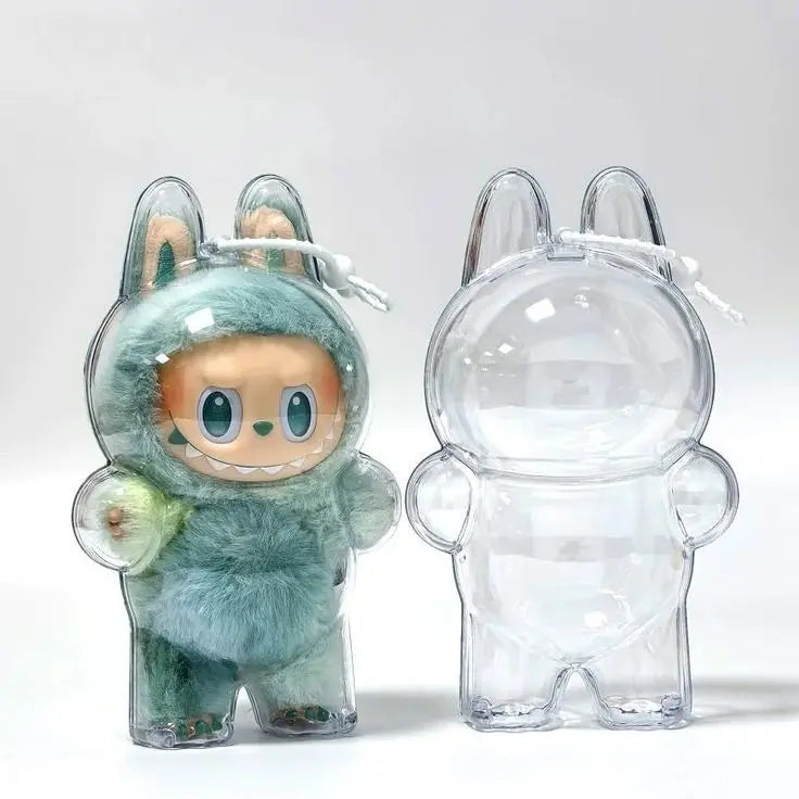 Crystal Clear LABUBU Case – Dustproof & Protective