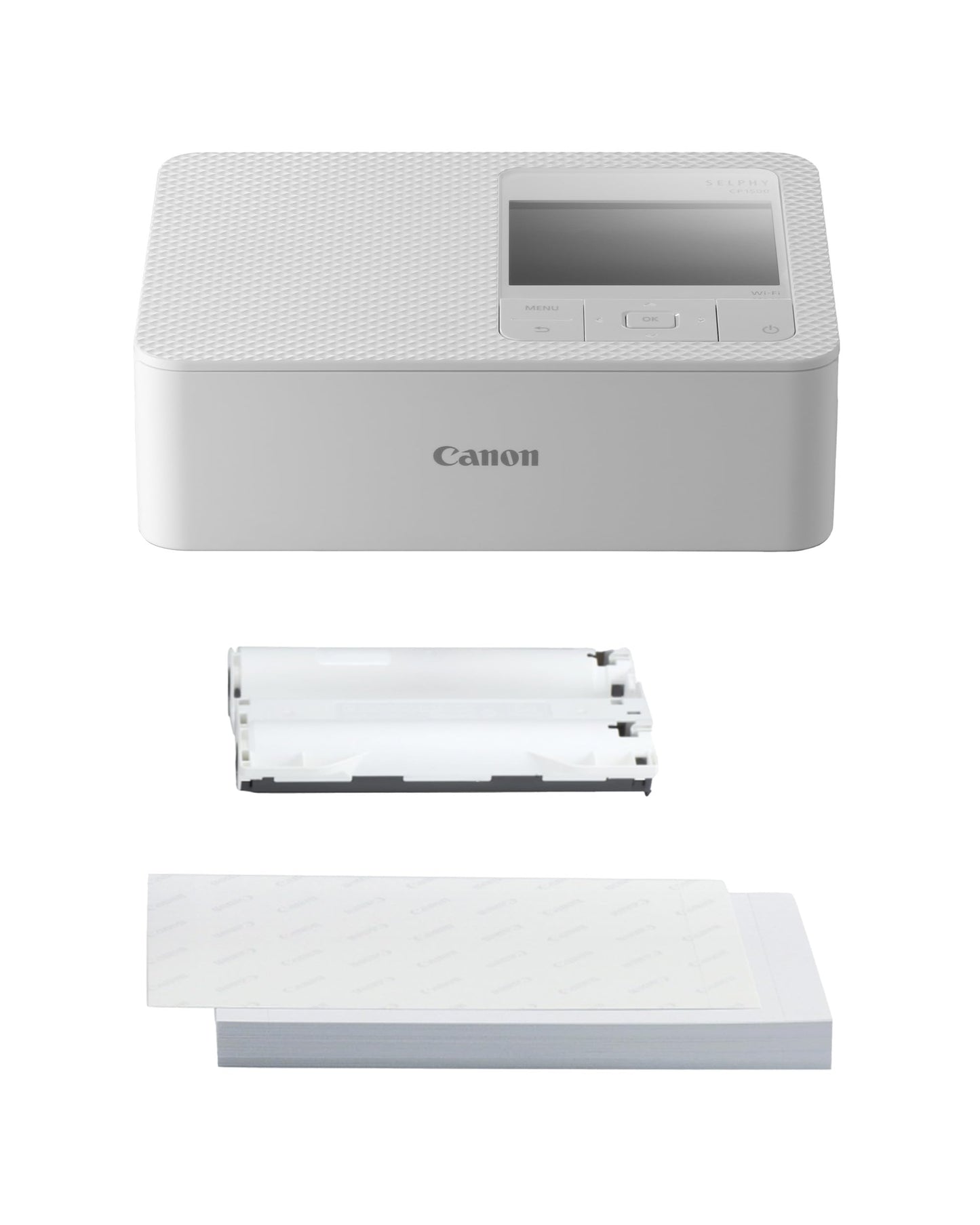 Canon SELPHY CP1500 Compact Photo Printer – Wireless Printing, Long-Lasting Prints, USB-C & SD Card Connectivity – Ideal for Scrapbooks & Photo Albums, Black GB