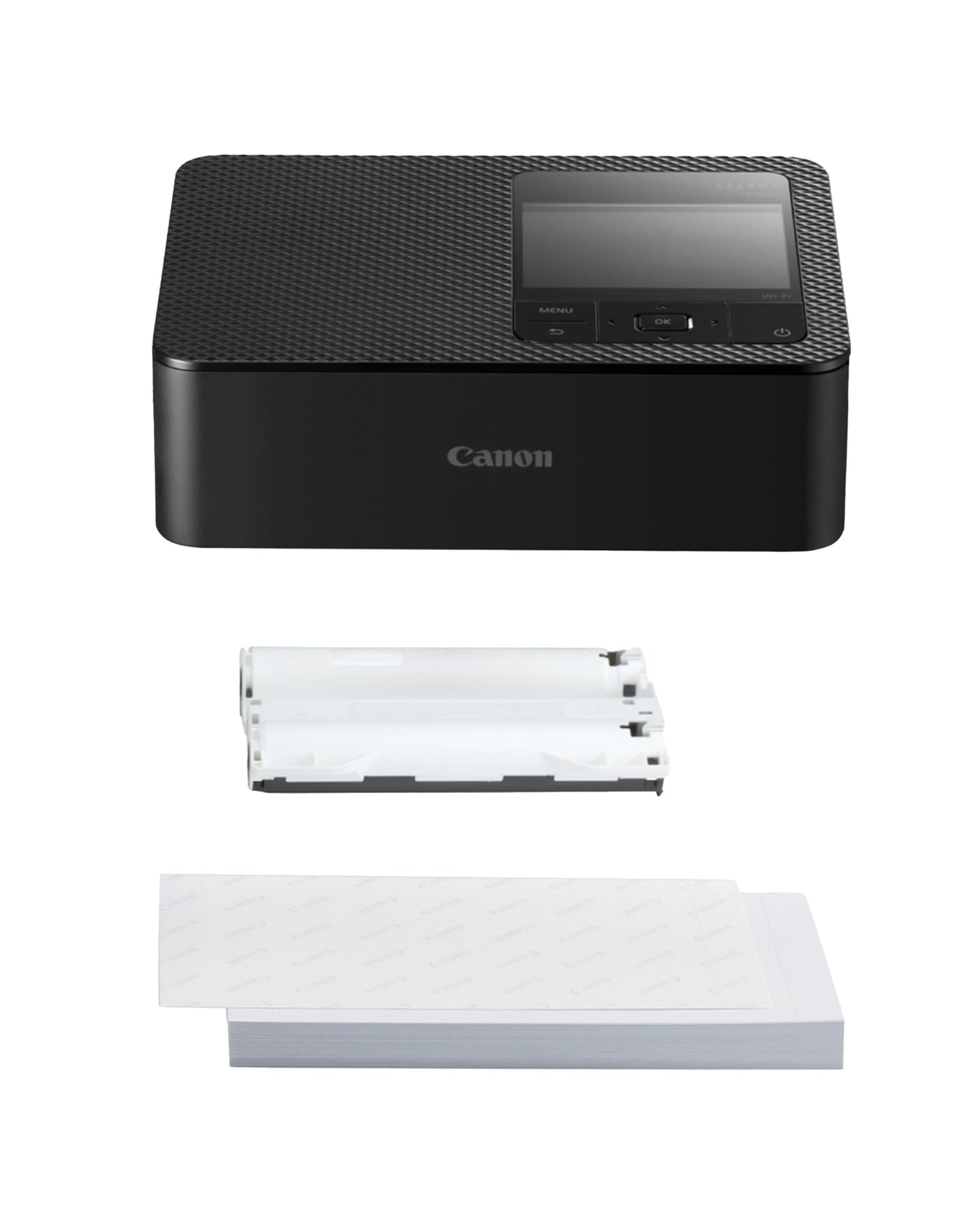 Canon SELPHY CP1500 Compact Photo Printer – Wireless Printing, Long-Lasting Prints, USB-C & SD Card Connectivity – Ideal for Scrapbooks & Photo Albums, Black GB