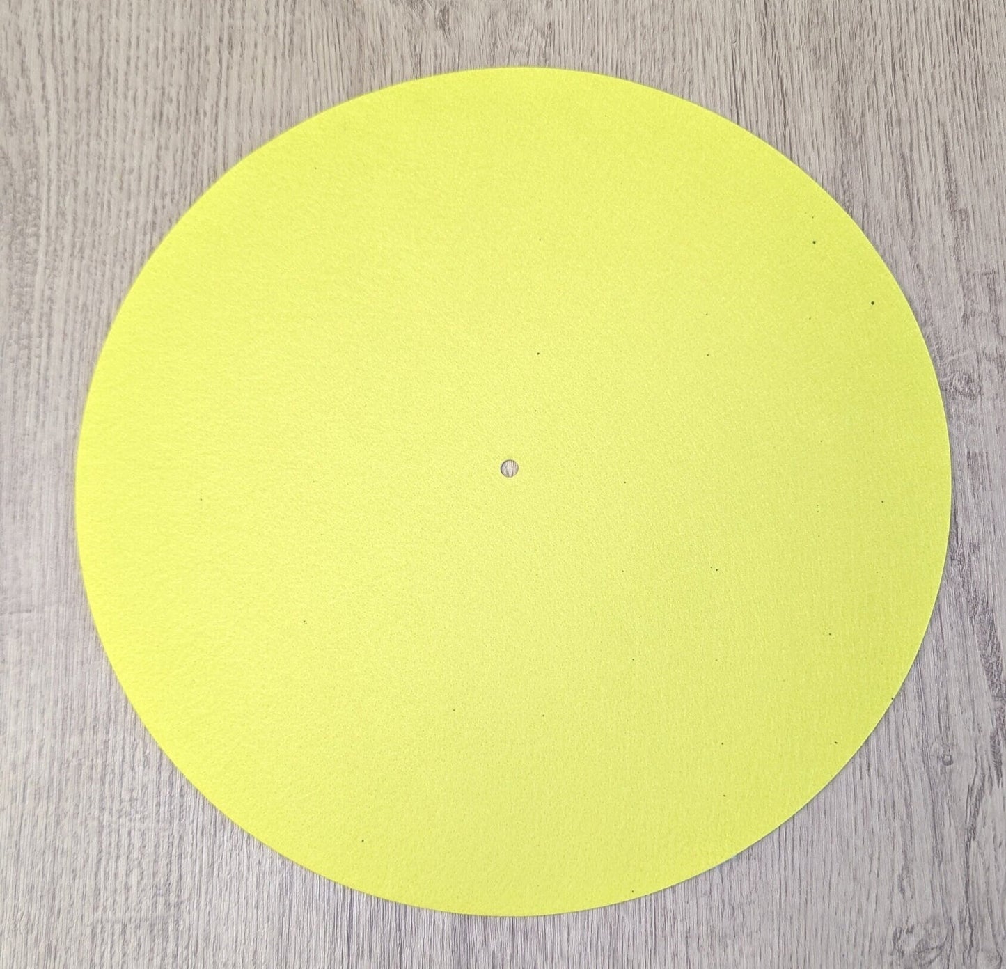 Pure yellow Felt Slipmat – Bold Colour. Clean Sound.