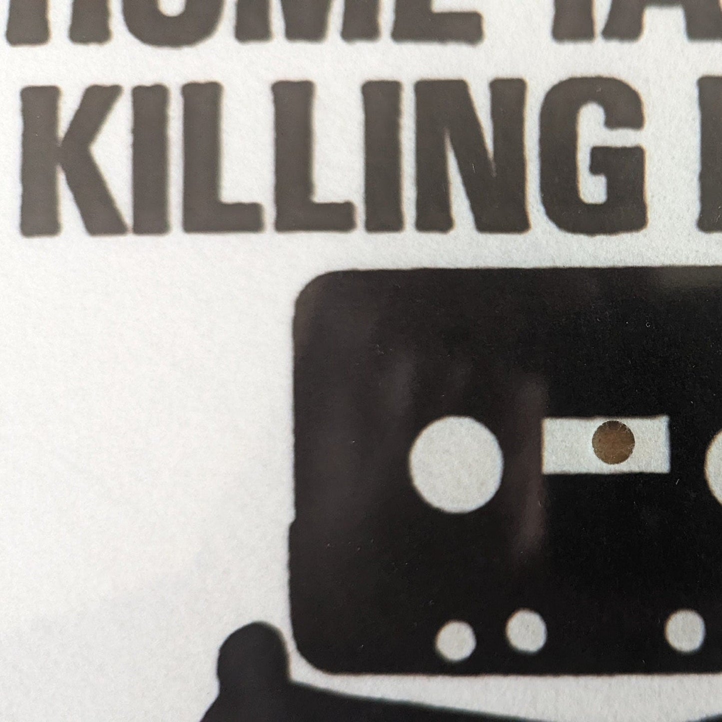 Piracy is killing music Slipmat - 7 & 12 inch LP Vinyl DJ Pro Turntable Slip Mat Record Player Technics 1210 DJ Turntablist