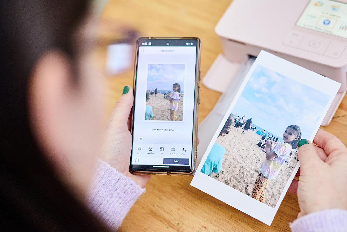 Canon SELPHY CP1500 Compact Photo Printer – Wireless Printing, Long-Lasting Prints, USB-C & SD Card Connectivity – Ideal for Scrapbooks & Photo Albums, Black GB