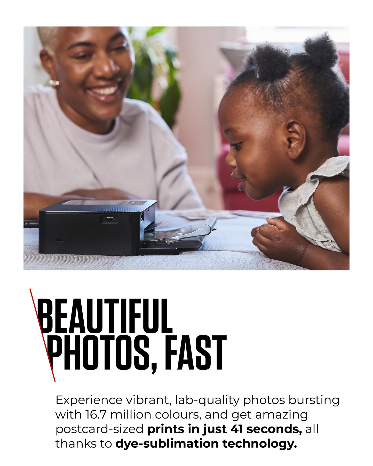 Canon SELPHY CP1500 Compact Photo Printer – Wireless Printing, Long-Lasting Prints, USB-C & SD Card Connectivity – Ideal for Scrapbooks & Photo Albums, Black GB
