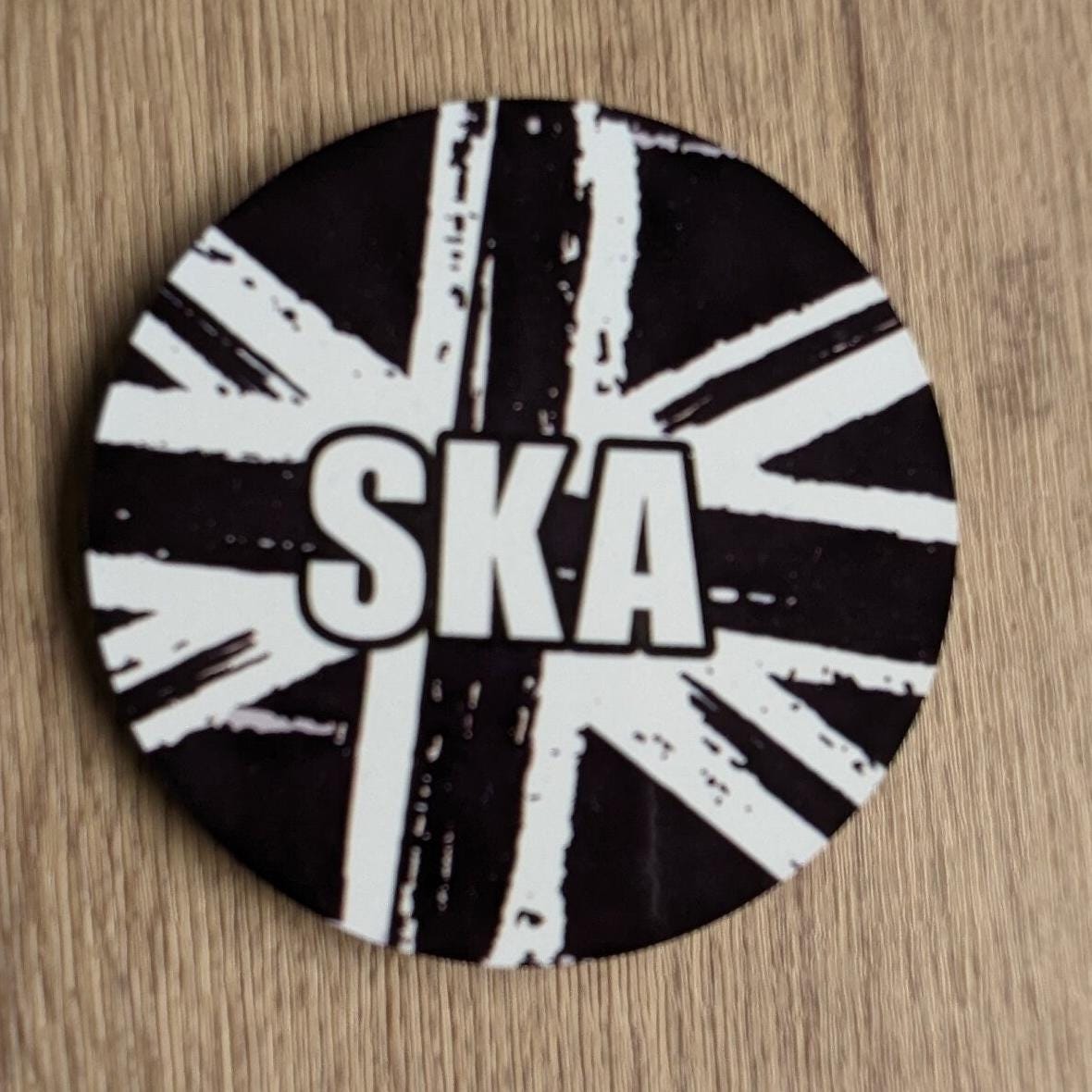 Ska Coaster – Black Union Jack