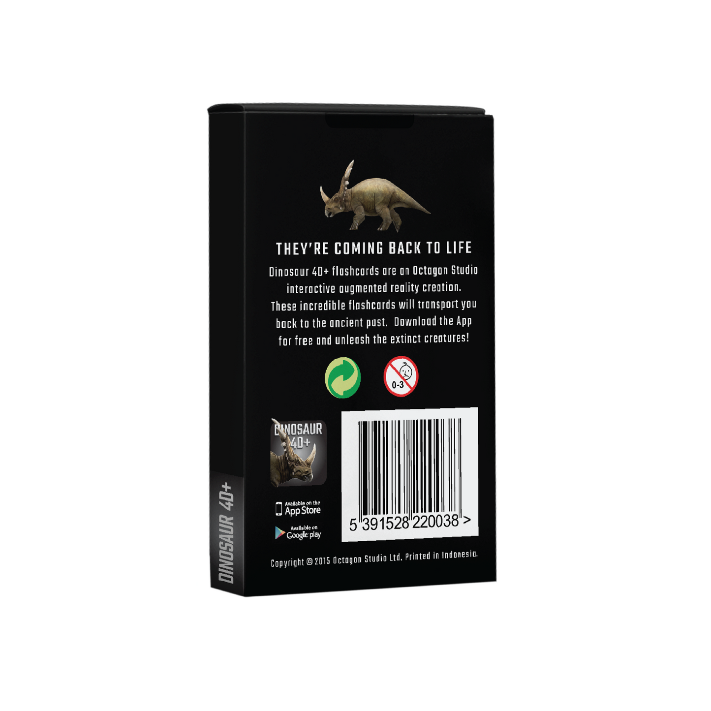 Dinosaur 4D+ Augmented Reality Cards