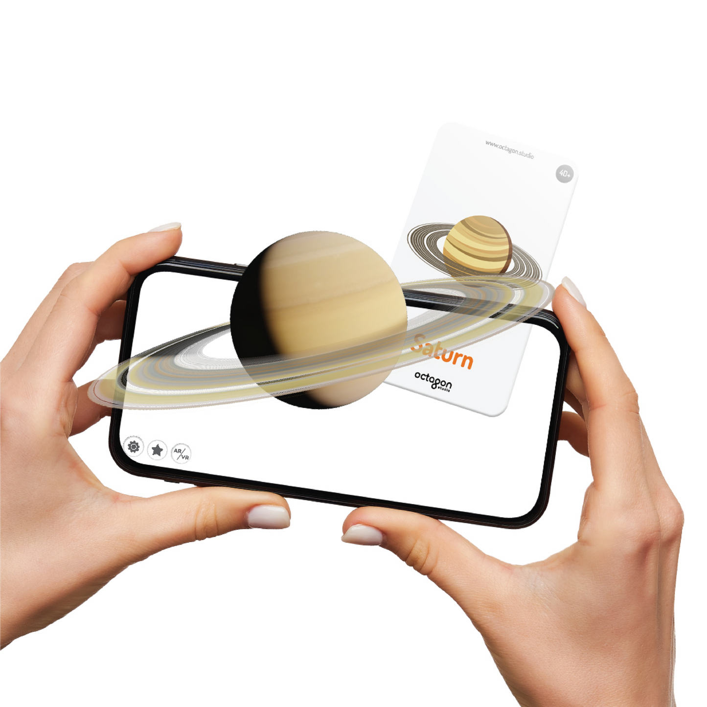 Space 4D+ Augmented Reality Cards