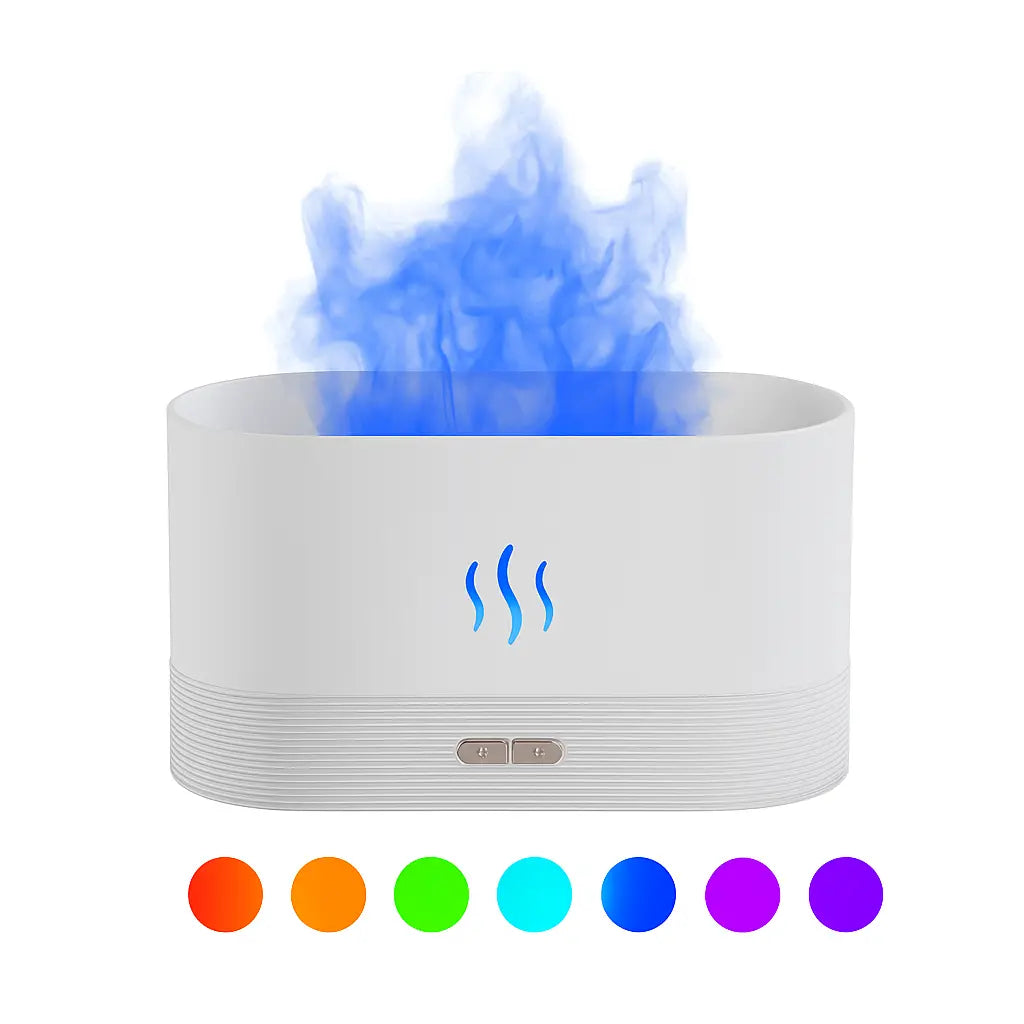 Flame Mist Humidifier & Aroma Diffuser