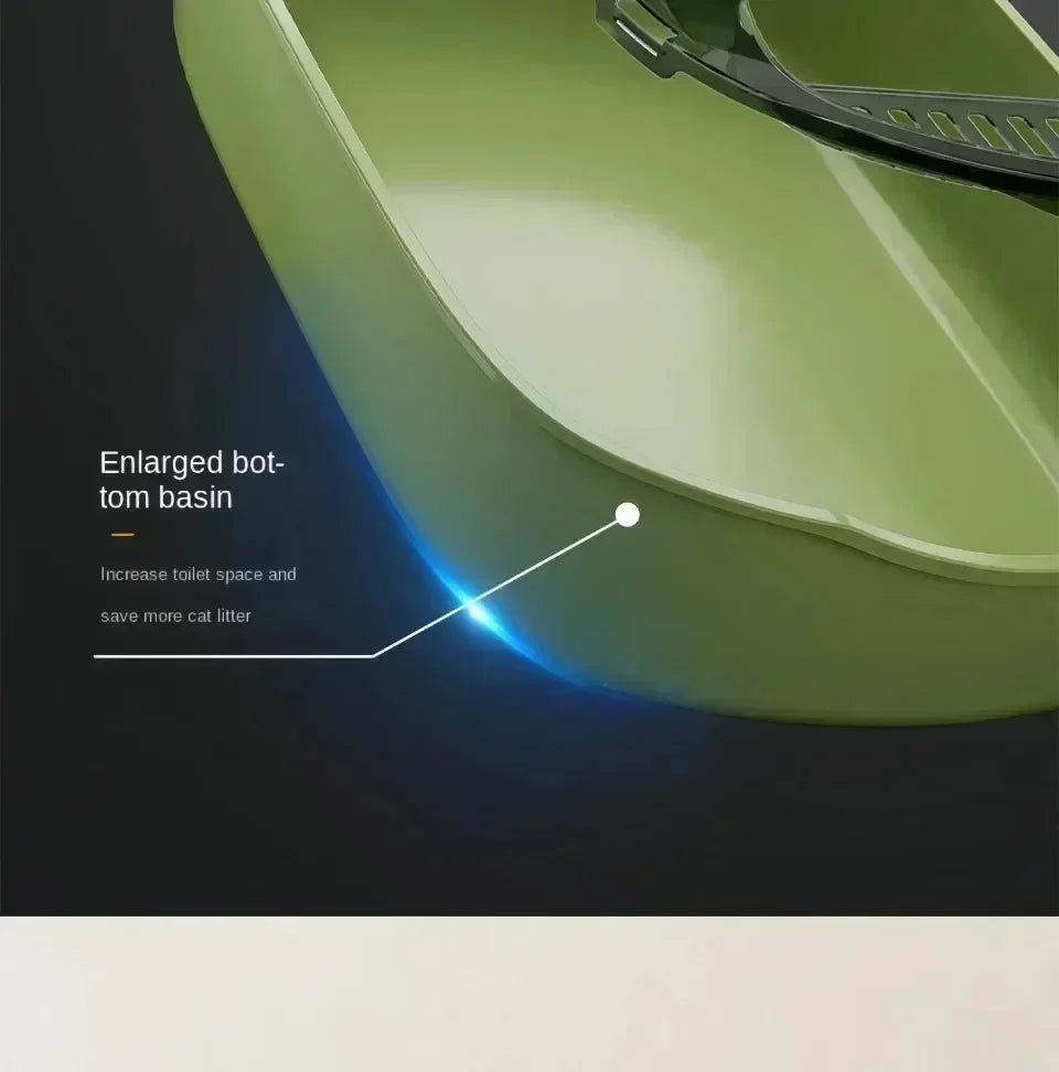 Cat Litter Box (Semi-enclosed)