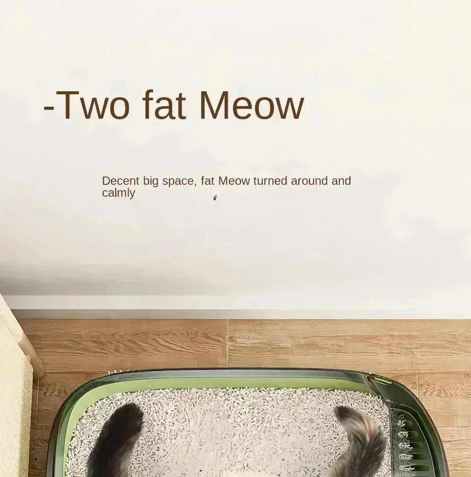 Cat Litter Box (Semi-enclosed)