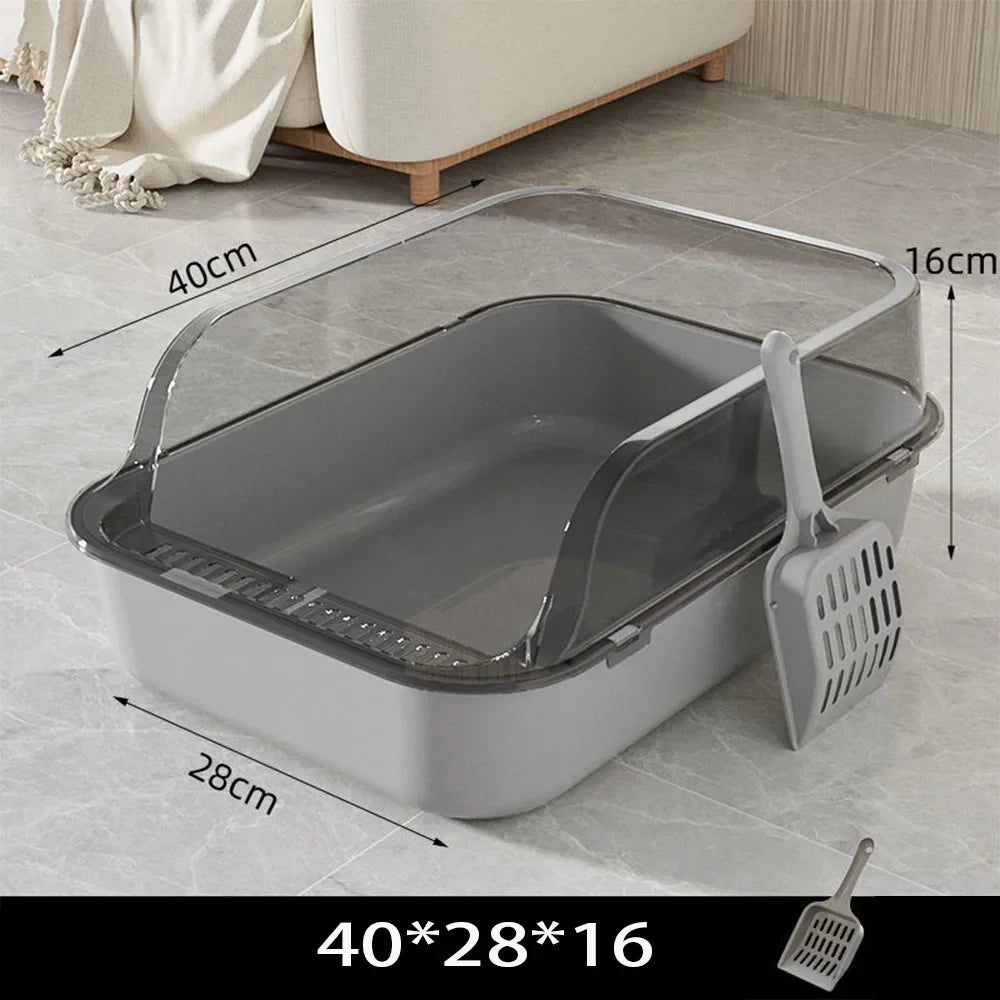 Cat Litter Box (Semi-enclosed)