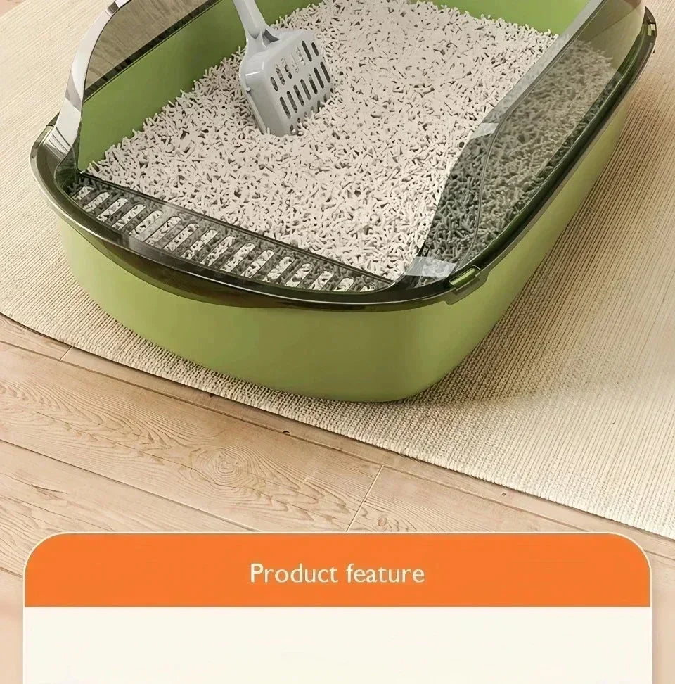Cat Litter Box (Semi-enclosed)